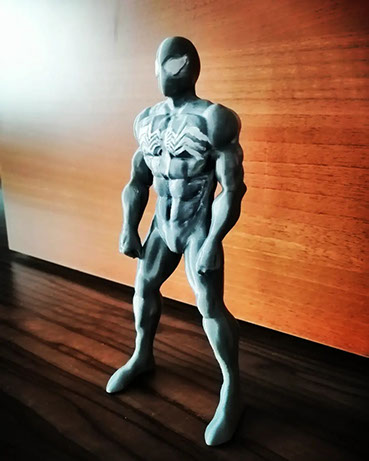 spider man 3d figure